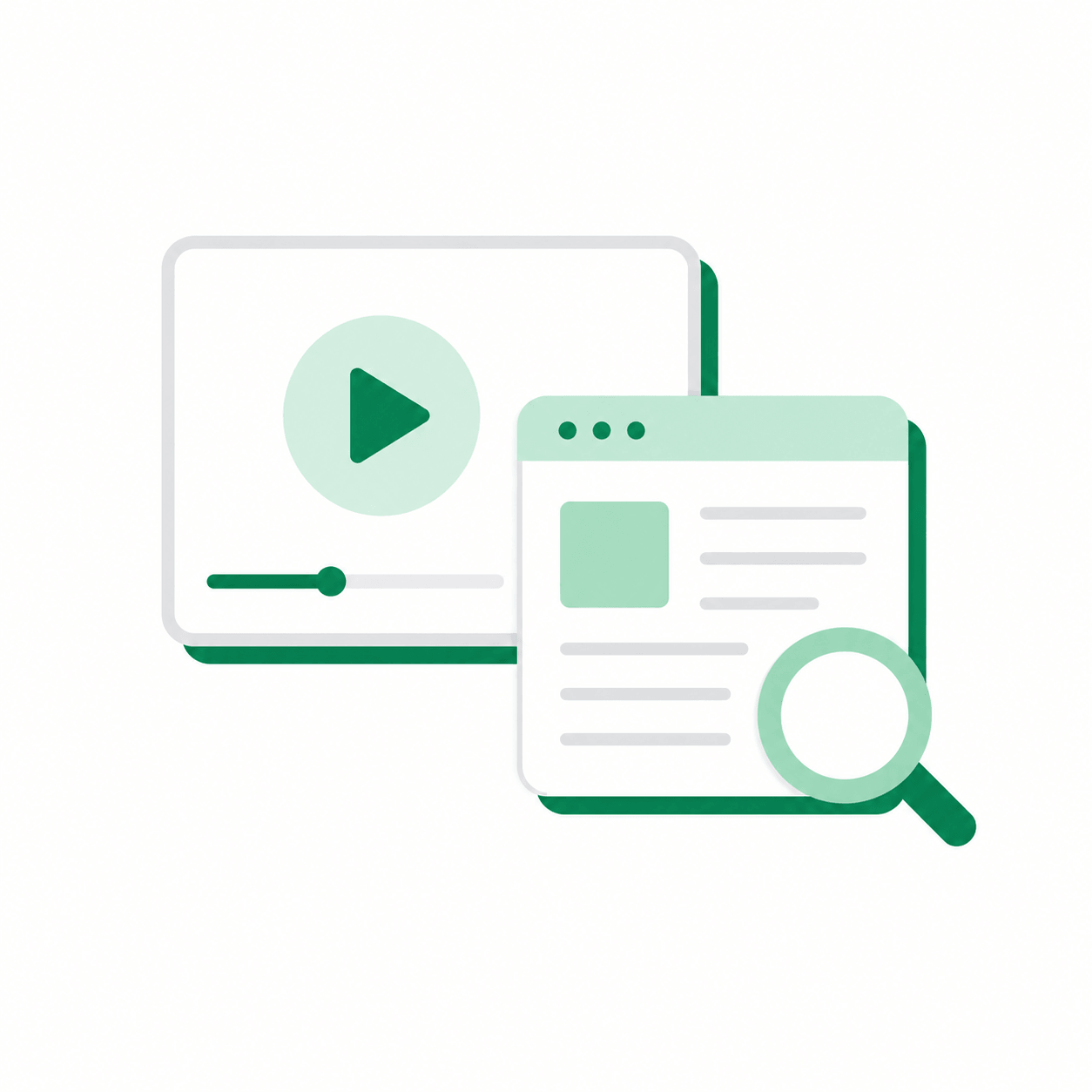 YouTubeやネット記事で学ぶイメージ